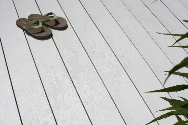 Террасная доска из ДПК Terrapol Практик моноколор Жемчуг (под заказ) купить в Усть-Куте