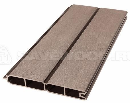 Заборный профиль из ДПК Savewood SW Agger матовый терракот купить в Усть-Куте