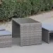 Диван-Трансформер AFINA плетеный из иск. ротанга S330G-W78 Grey купить в Усть-Куте