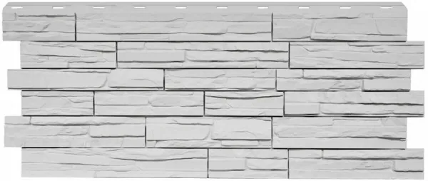 Фасадная панель Nordside Сланец Белый купить в Усть-Куте