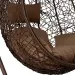 Кресло Подвесное из искусственного ротанга AFM-168A-L Brown купить в Усть-Куте