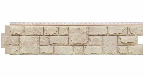 Фасадная панель GL "Я-Фасад" Екатерининский камень, жемчуг купить в Усть-Куте