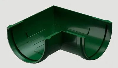 Угловой элемент 90˚ПВХ Docke STANDART зеленый