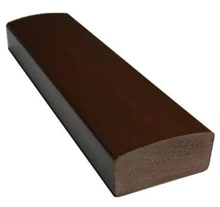 Лавочный брус Ecodecking Некст полнотелый глянцевый 70х35 шоколад купить в Усть-Куте
