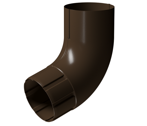 Колено 72° D90 Döcke STAL PREMIUM Каштан, (RAL 8017) купить в Усть-Куте