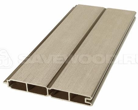 Заборный профиль из ДПК Savewood SW Agger матовый тик купить в Усть-Куте
