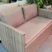 Диван-Трансформер AFINA плетеный из иск. ротанга S330G-W78 Grey купить в Усть-Куте