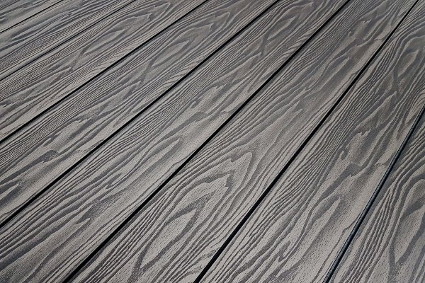 Террасная доска из ДПК Terrapol Смарт 3D Полнотелая без паза Черное дерево купить в Усть-Куте