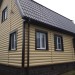 Сайдинг "blockhouse" под бревно, Престиж ВН-01, золотистый купить в Усть-Куте