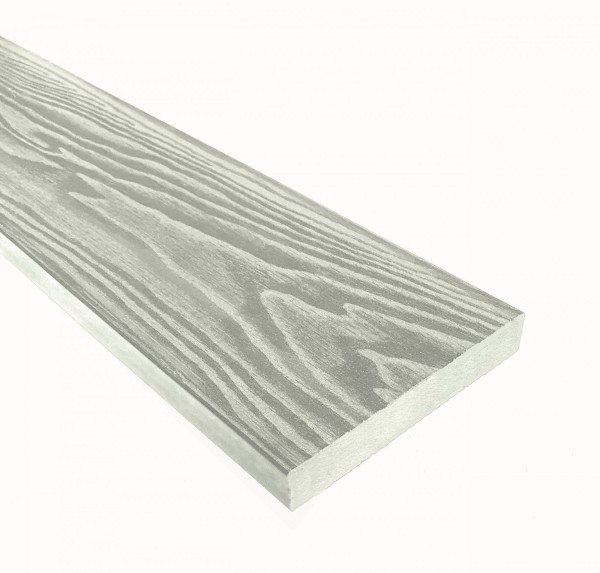 Террасная доска из ДПК Terrapol Смарт 3D Полнотелая без паза Дуб беленый купить в Усть-Куте