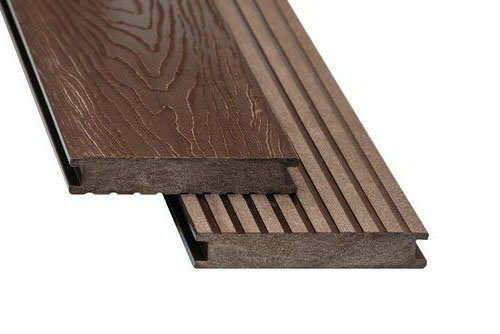 Террасная доска из ДПК ECODECKING Premium Коричневый купить в Усть-Куте