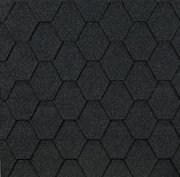 Гибкая черепица EURASIA Docke, Коллекция ШЕСТИГРАННИК Серый купить в Усть-Куте