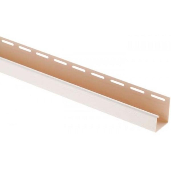 J-профиль Люкс Крашенный, T-15, ВН, Белый купить в Усть-Куте