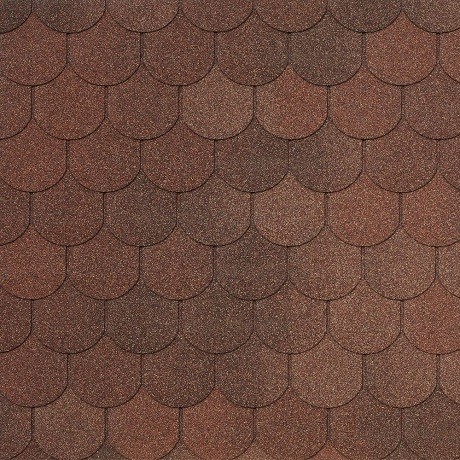 Гибкая черепица Tegola ASSISI terracotta 420 купить в Усть-Куте