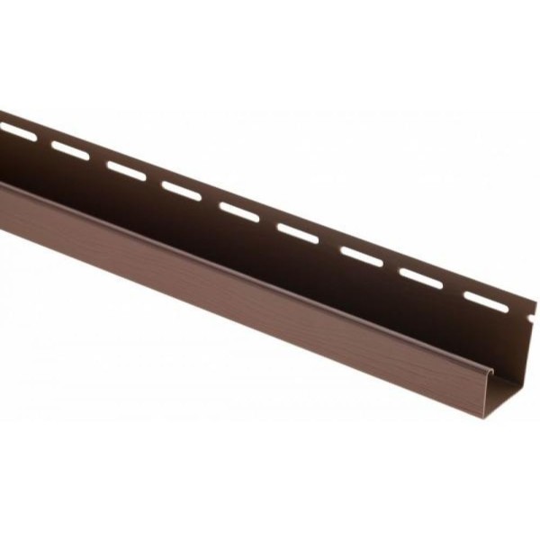 J-профиль Люкс Крашенный, T-15, ВН, Тёмный Орех купить в Усть-Куте