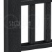 Комплект крышка/юбка для столба SEQUOIA BLACK купить в Усть-Куте