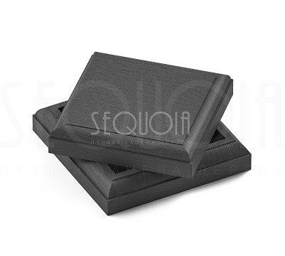 Комплект крышка/юбка для столба SEQUOIA GRAY купить в Усть-Куте