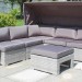 Диван-Трансформер AFINA плетеный из иск. ротанга AFM-320G Grey купить в Усть-Куте