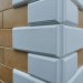 Угол Наружный к Фасадным Термопанелям Доломит Дагестанский Камень 400 мм Белый купить в Усть-Куте