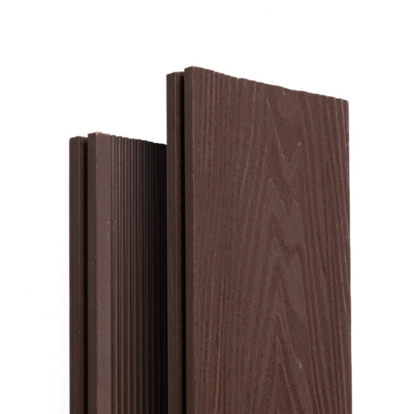 Террасная доска Ecodecking Экстра 3D полнотелая Графит купить в Усть-Куте