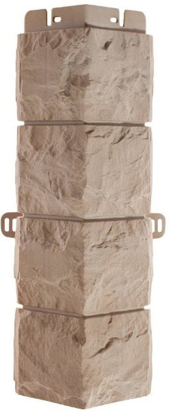 Фасадная панель Наружный угол фагот (талдомский), 0,45 х 0,13м (н) купить в Усть-Куте