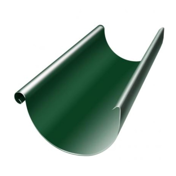 Водосток Grand Line 125x90 – Желоб 3м RAL 6005 купить в Усть-Куте