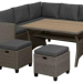 Комплект мебели AFINA плетеной из иск. ротанга AFM-307G-Grey купить в Усть-Куте