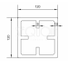 Столб SEQUOIA Evolution 3D WOOD BLACK купить в Усть-Куте
