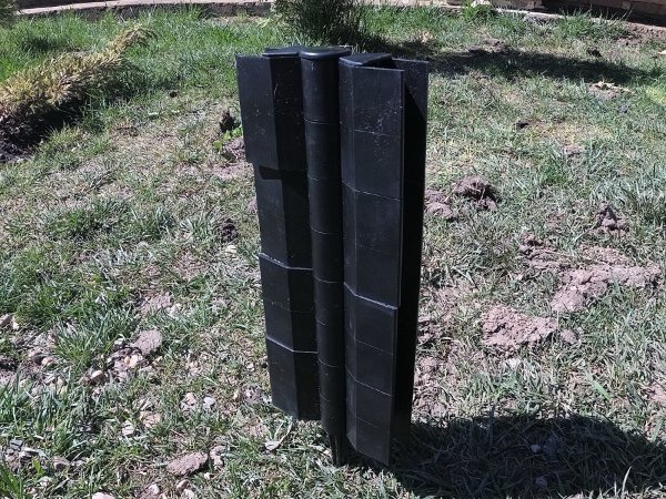 Угловой элемент поворотный, пластиковый от 60° до 300° для доски 300х30 мм из ДПК чёрный Holzhof купить в Усть-Куте