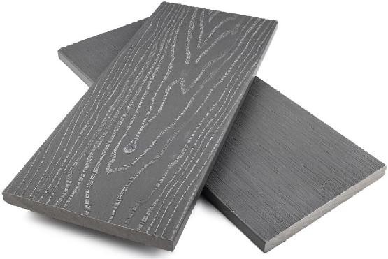 Заборная доска ДПК полнотелая NanoWood Серый купить в Усть-Куте