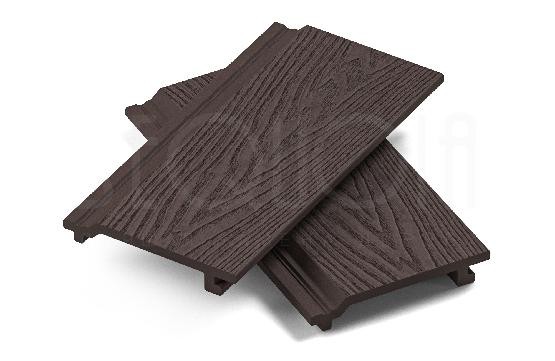 Доска фасадная ДПК 3D SEQUOIA Evolution WOOD BROWN купить в Усть-Куте