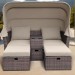 Комплект мебели AFINA плетеной из иск. ротанга AFM-330B Brown купить в Усть-Куте
