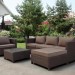 Комплект мебели AFINA плетеной из иск. ротанга YR821A Brown/Beige купить в Усть-Куте