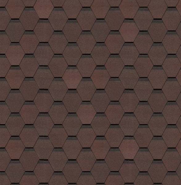 Гибкая черепица Docke, коллекция Шеффилд – Зрелый каштан купить в Усть-Куте