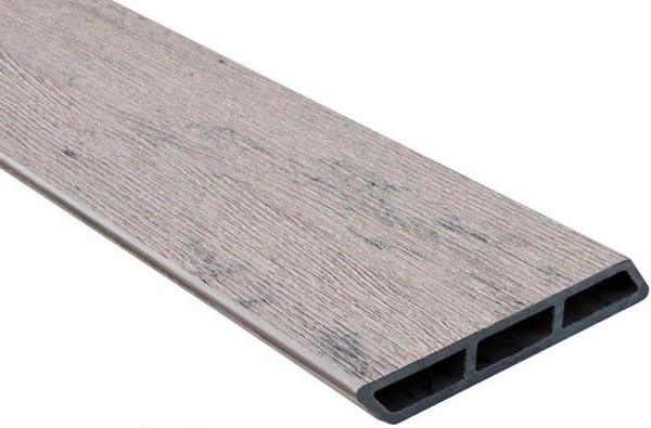 Доска Ромбус 3D ДПК Outdoor STORM GREY серая микс купить в Усть-Куте