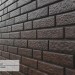 Фасадная панель Ю-Пласт Стоун Хаус Кирпич Коричневый купить в Усть-Куте