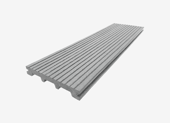 Террасная доска из ДПК RusDecking Unodeck Titanio - Серый купить в Усть-Куте