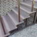 Ступень ДПК Outdoor Havana/Вельвет полнотелая серая  микс купить в Усть-Куте