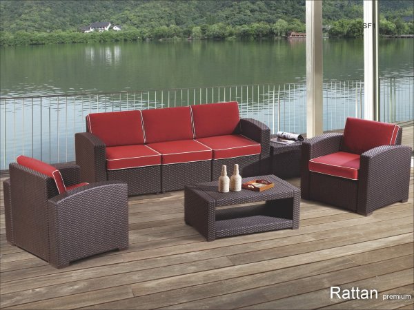 Уличные диваны и кресла коллекции Rattan Premium 5  купить в Усть-Куте