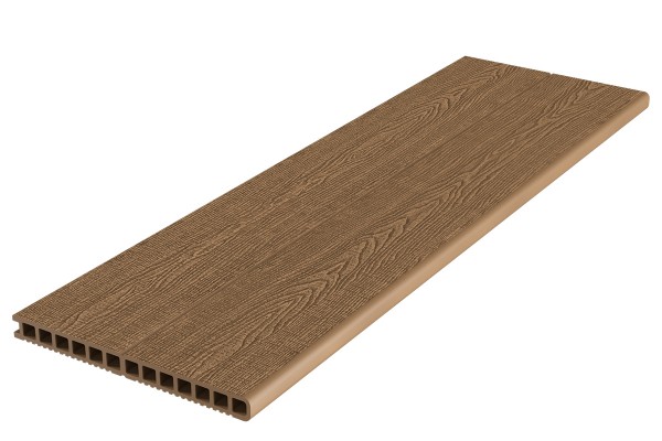 Ступень ДПК Deckron Woodlike 317x28x4000 мм, кедр купить в Усть-Куте