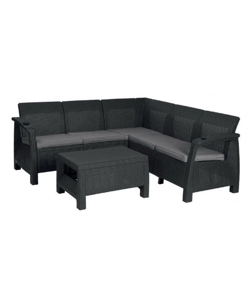 Угловой диван  Yalta Corner Set (столик в комплект не входит) купить в Усть-Куте