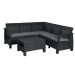 Угловой диван  Yalta Corner Set (столик в комплект не входит) купить в Усть-Куте