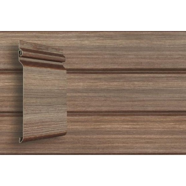 Виниловый сайдинг Grand Line Natural-Брус Tundra - Кедр купить в Усть-Куте