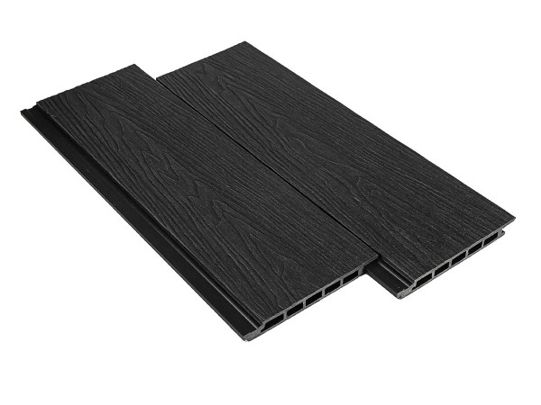 Фасадная панель из ДПК Deckart Vista 3D с текстурой дерева Графит купить в Усть-Куте