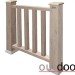 Ограждение из ДПК Outdoor Классик 3D STORM серый микс купить в Усть-Куте