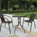 Комплект плетеной мебели AFINA из иск. ротанга Асоль-LR02 LRC-02/LRT-02-D60 Dark Brown купить в Усть-Куте