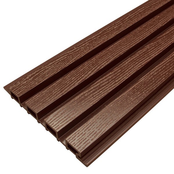 Фасадная доска из ДПК Faynag Wood Рейка Шоколад купить в Усть-Куте