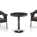 Комплект плетеной мебели AFINA из иск. ротанга T601/Y79A-W53 Brown 2Pcs купить в Усть-Куте