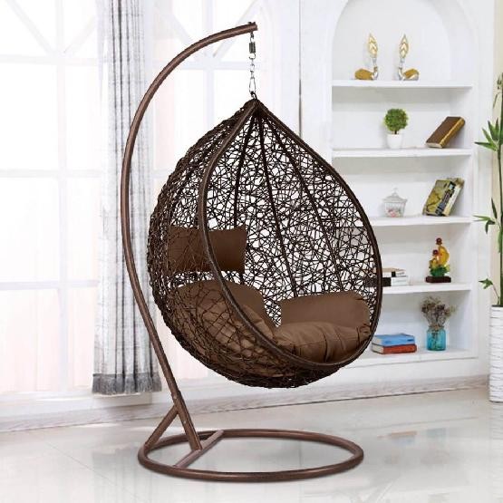 Кресло Подвесное из искусственного ротанга AFM-168A-XL Brown купить в Усть-Куте