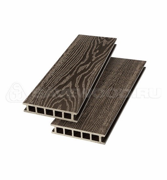 Террасная доска из ДПК SW-Fagus «SaveWood» темно-коричневый купить в Усть-Куте